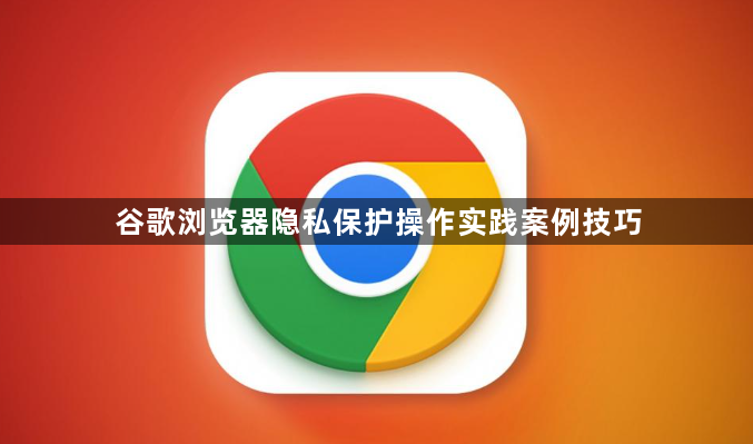 谷歌浏览器隐私保护操作实践案例技巧1